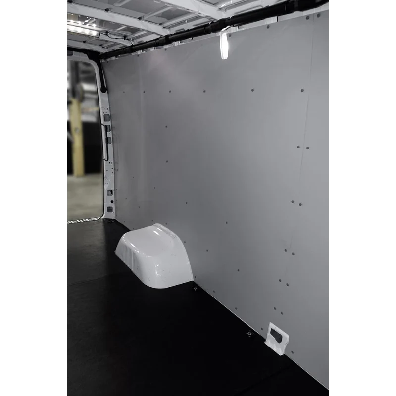 LEGEND EconoLite Wall Liner ONLY - Dual Side Doors Mercedes Sprinter 170" Wheelbase Cargo Van High Roof - Textured Grey Model 05M03-20.2 - Image 2