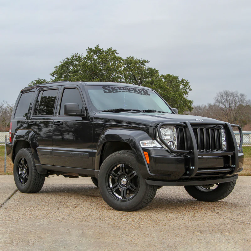 ARIES Black Steel Grille Guard, Select Jeep Liberty Model 1051 - Image 9