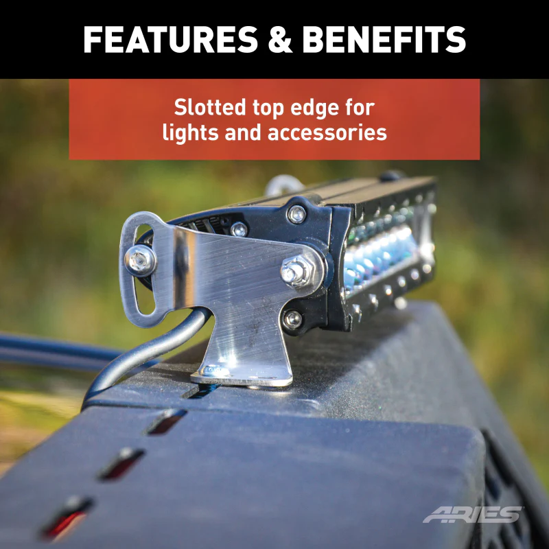 ARIES Switchback Black Aluminum Headache Rack, Select Chevrolet Colorado, GMC Canyon Model 1110109 - Image 9