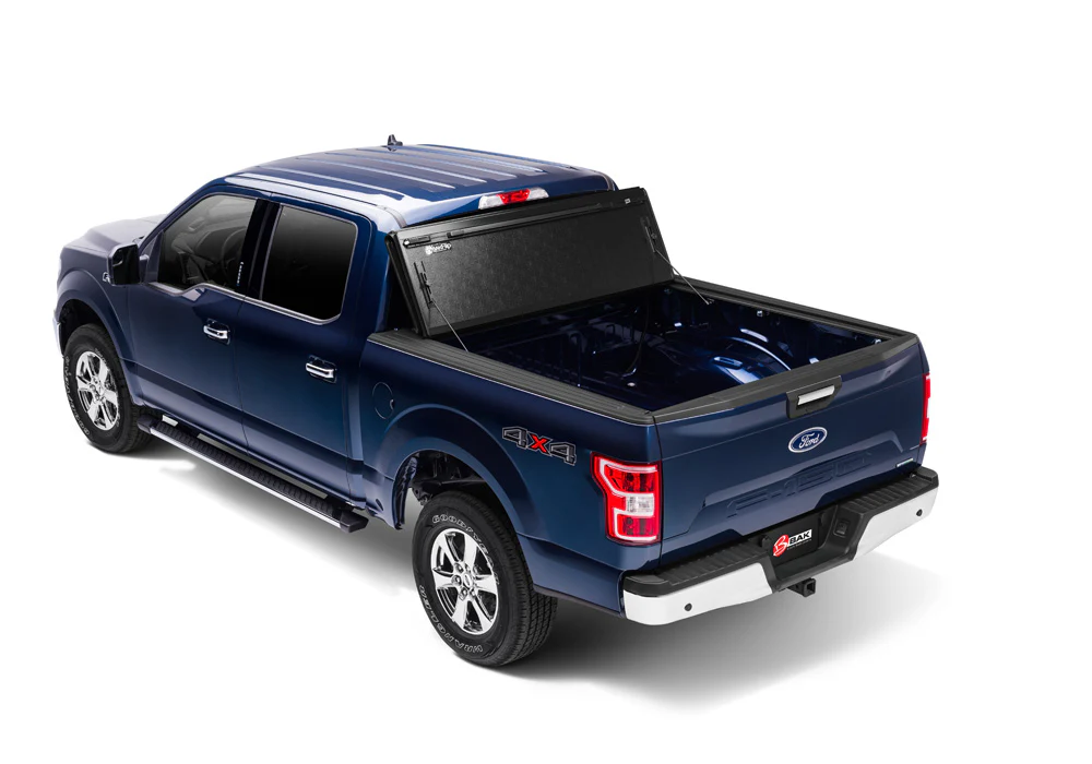 BAK BAKFlip FiberMax Hard Folding Truck Bed Cover - 21-24 Ford F-150 5' 7" Bed (Includes Lightning) Model 1126339 - Image 3