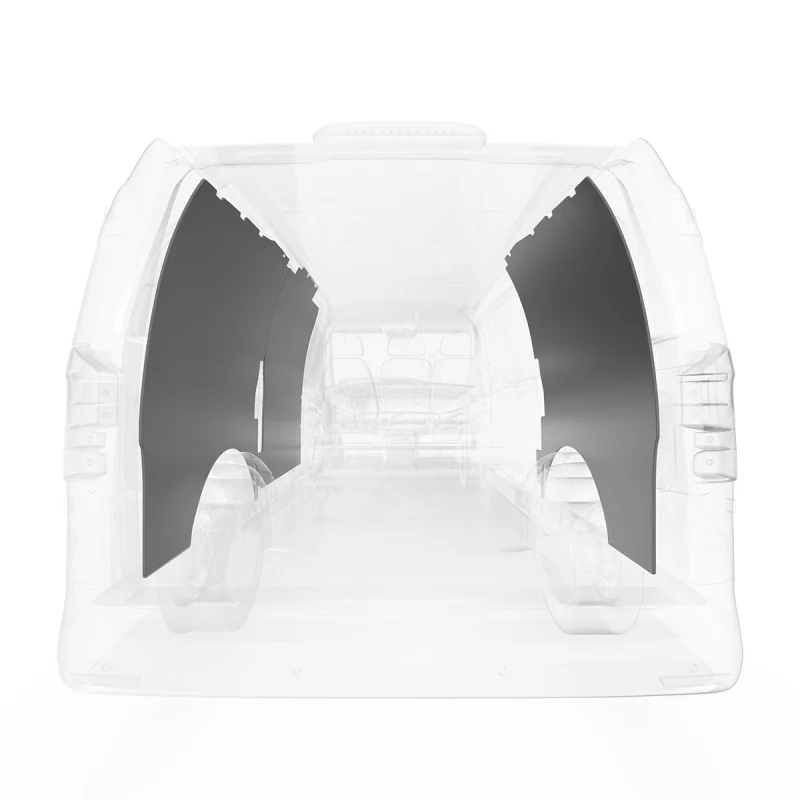 LEGEND DuraTherm Wall Liner ONLY - Mercedes Metris 135" Extended Wheelbase Cargo Van Low Roof- White - Single Side Door Model 114-114-2614