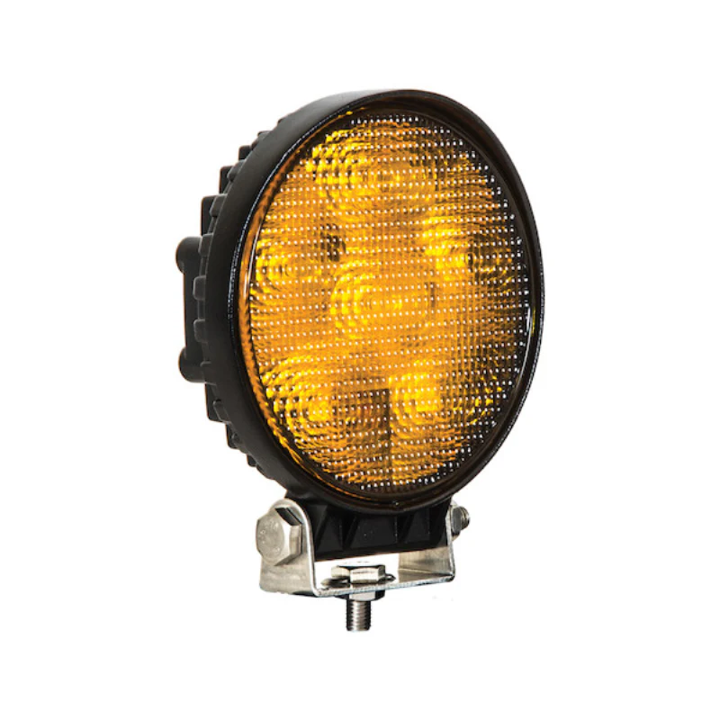 Buyers Products 4.5 Inch Round LED Amber Flood Light Model 1492116 - Image 2