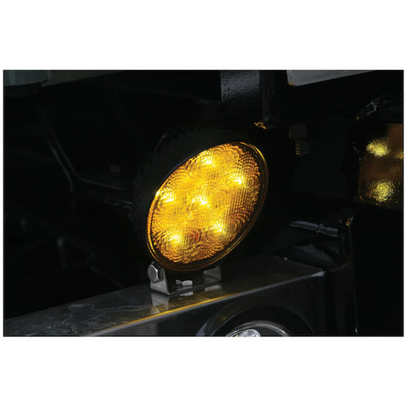Buyers Products 4.5 Inch Round LED Amber Flood Light Model 1492116 - Image 5