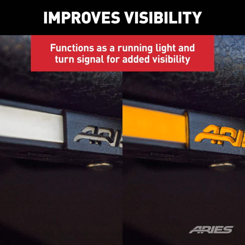 ARIES LED Fender Lights for Jeep Wrangler JL, Gladiator JT Model 1500235 - Image 5