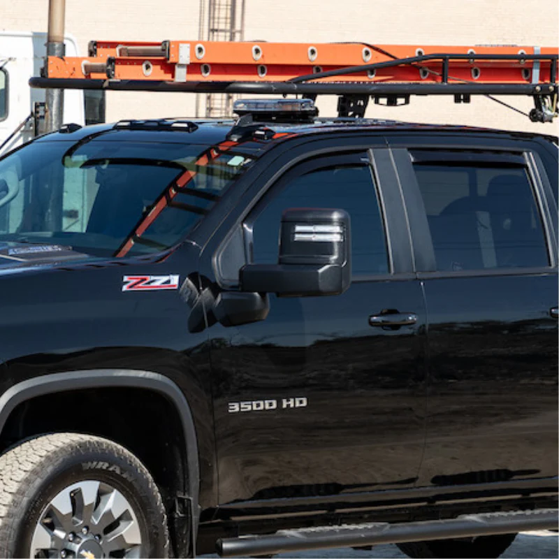 Buyers Products 13 Foot Black Steel Truck Ladder Rack Model 1501153 - Image 8