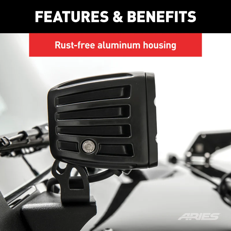 ARIES 2" Square Cube LED Lights (2,200 Lumens) Model 1501252 - Image 7
