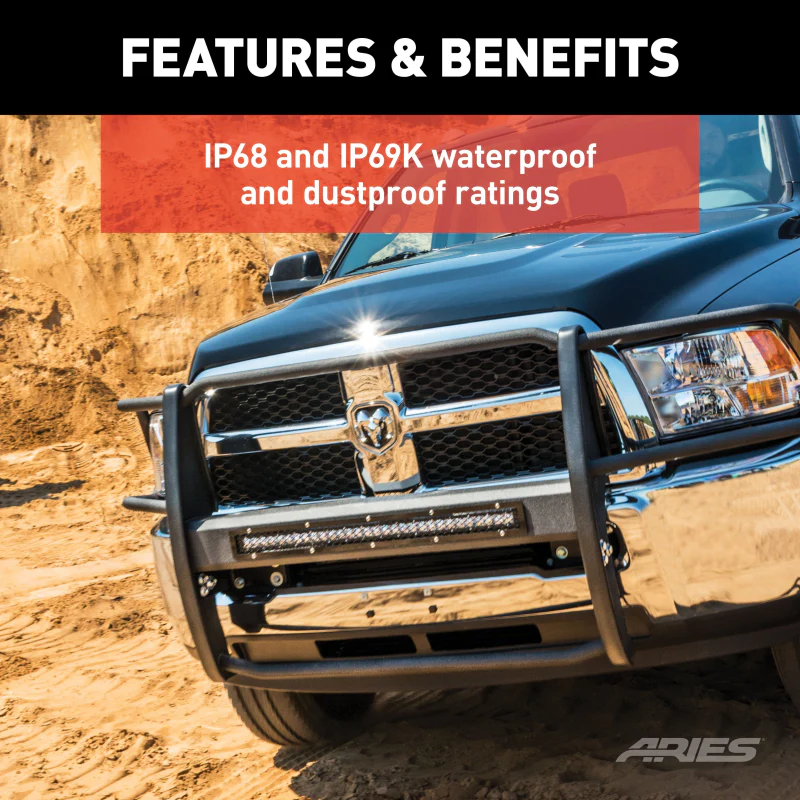 ARIES 30" Single-Row LED Light Bar (14,800 Lumens) Model 1501264 - Image 4