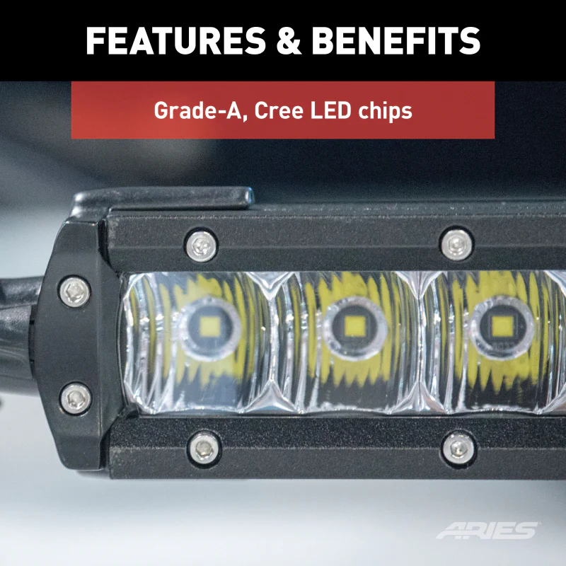 ARIES 30" Single-Row LED Light Bar (14,800 Lumens) Model 1501264 - Image 6