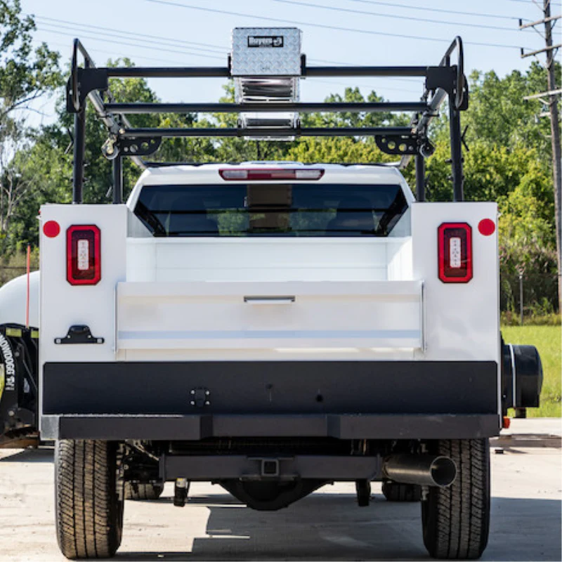 Buyers Products 15-1/2 Foot Black Service Body Ladder Rack Model 1501270 - Image 4