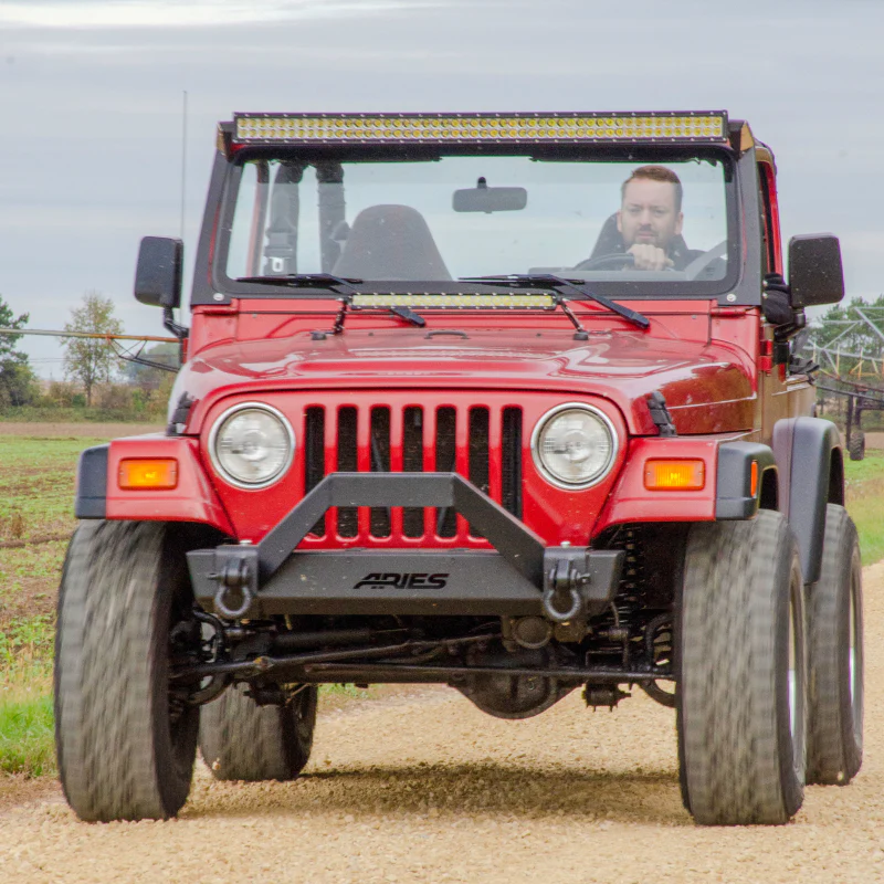 ARIES Jeep TJ Roof Light and Brackets Model 1501303 - Image 9