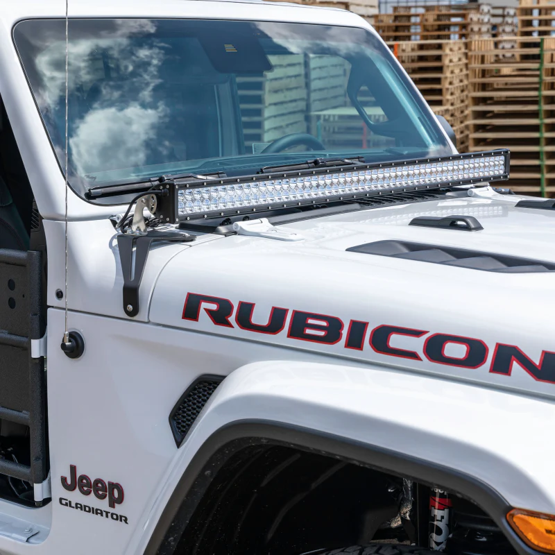 ARIES Jeep Wrangler JL, Gladiator Windshield Light Bar and Brackets Model 1501306