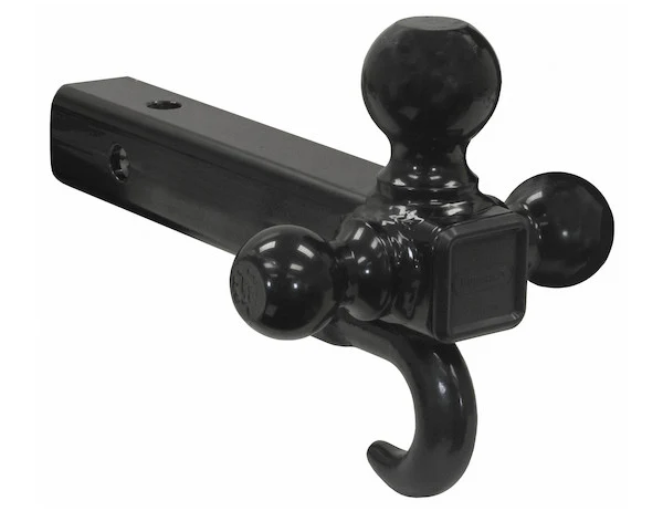 Buyers Products Tri-Ball Hitch with Recovery Hook for 2 Inch Hitch Receivers Model 1802208
