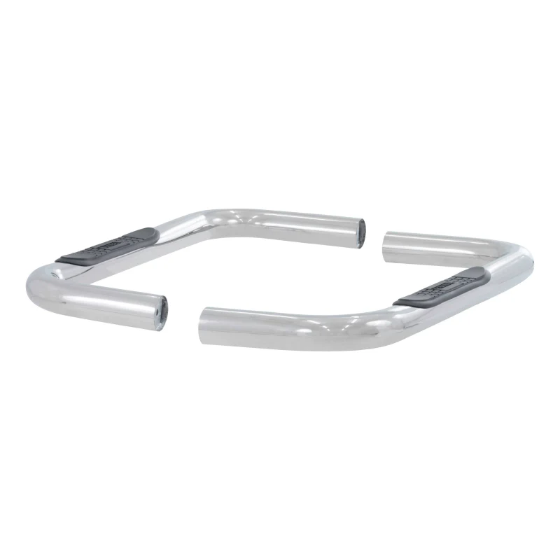 ARIES 3" Round Polished Stainless Step Nerf Bars Model 204036-2