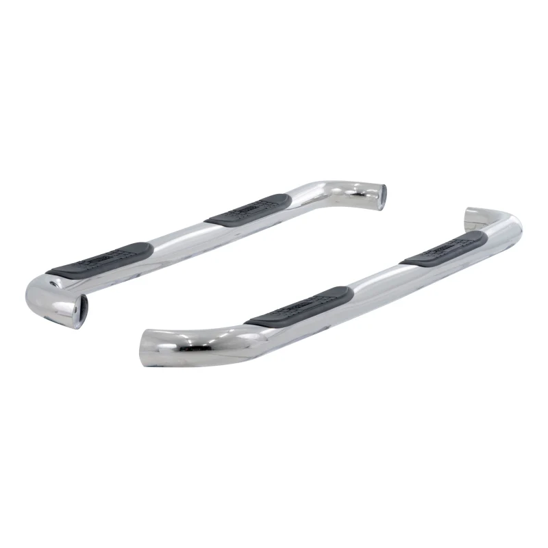 ARIES 3" Round Polished Stainless Step Nerf Bars Model 204052-2