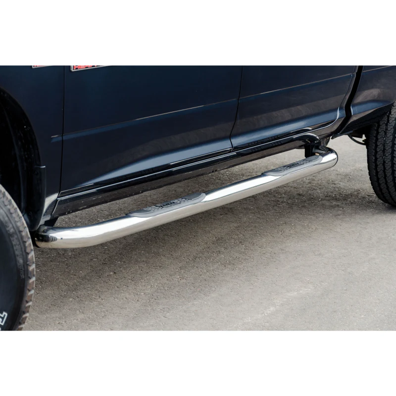 ARIES 3" Round Polished Stainless Step Nerf Bars Model 205030-2 - Image 8