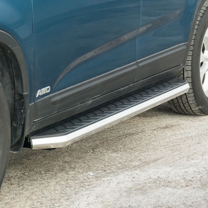 ARIES AeroTread 5" x 67" Polished Stainless Running Boards Model 2051028 - Image 2