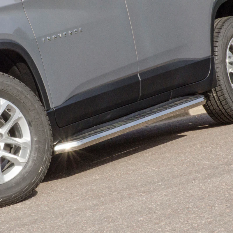 ARIES AeroTread 5" x 76" Polished Stainless Running Boards Model 2051030 - Image 2