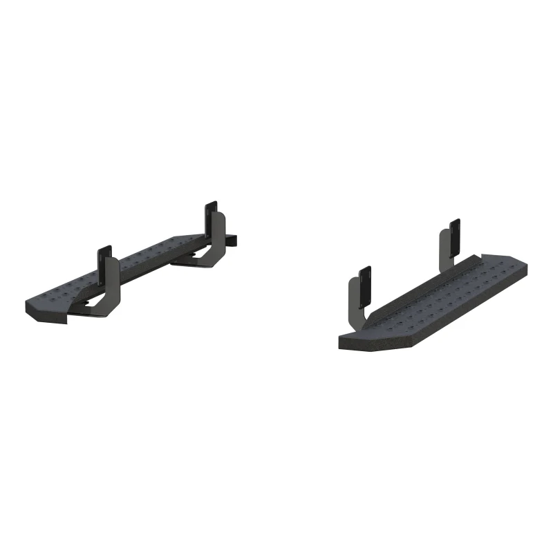 ARIES RidgeStep 6-1/2" x 53" Black Steel Running Boards Model 2055522