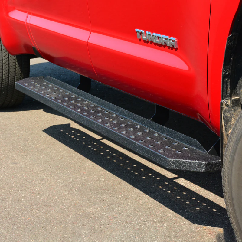ARIES RidgeStep 6-1/2" x 85" Black Steel Running Boards Model 2055528 - Image 2
