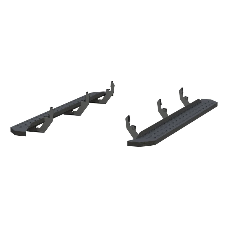 ARIES RidgeStep 6-1/2" x 75" Black Steel Running Boards Model 2055532