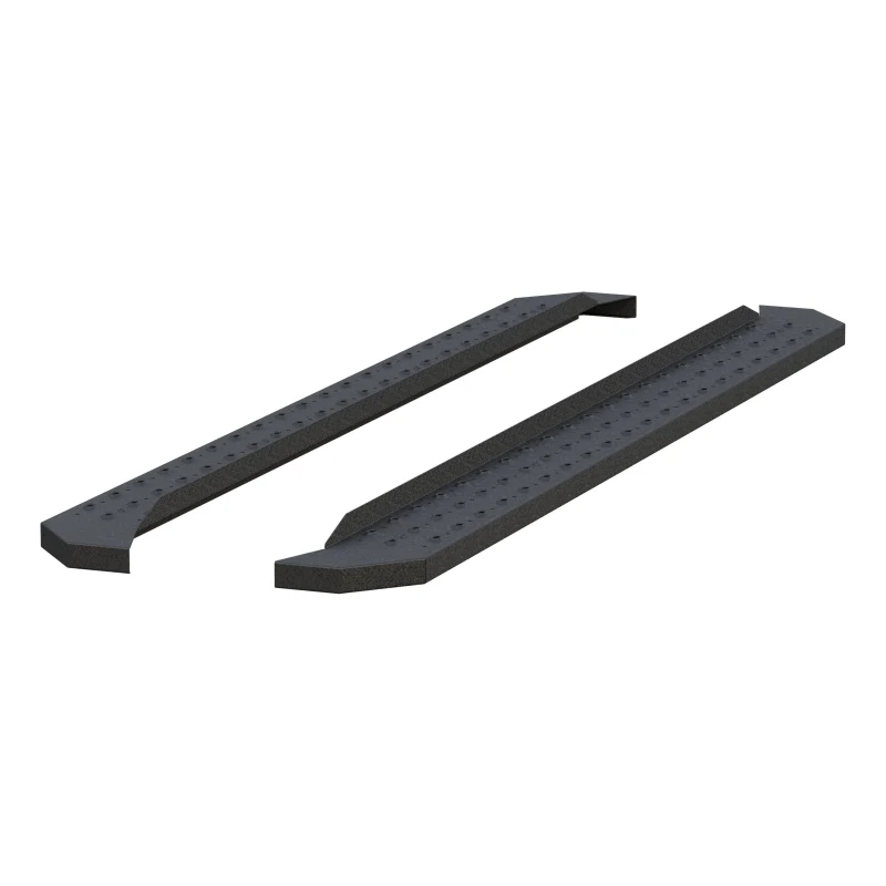 ARIES RidgeStep 6-1/2" x 85" Black Steel Running Boards Model 2055533