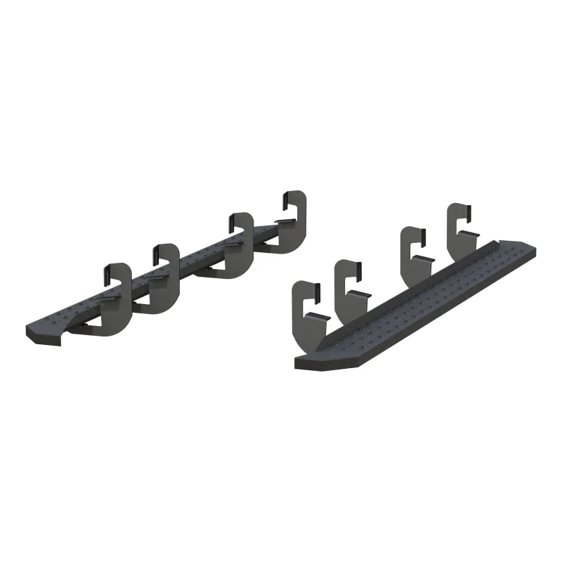 ARIES RidgeStep 6-1/2" x 91" Black Steel Running Boards Model 2055541
