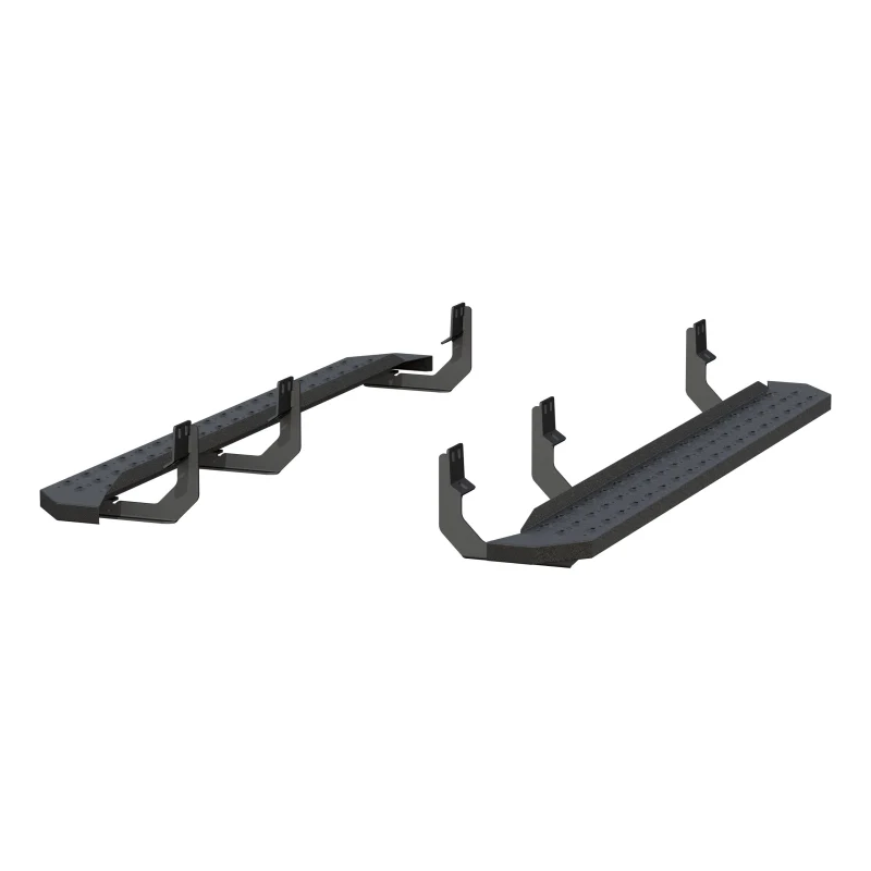 ARIES RidgeStep 6-1/2" x 75" Black Steel Running Boards Model 2055543