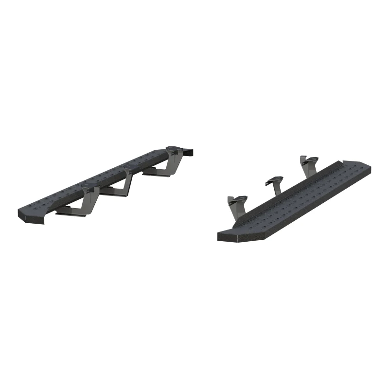 ARIES RidgeStep 6-1/2" x 75" Black Steel Running Boards Model 2055553