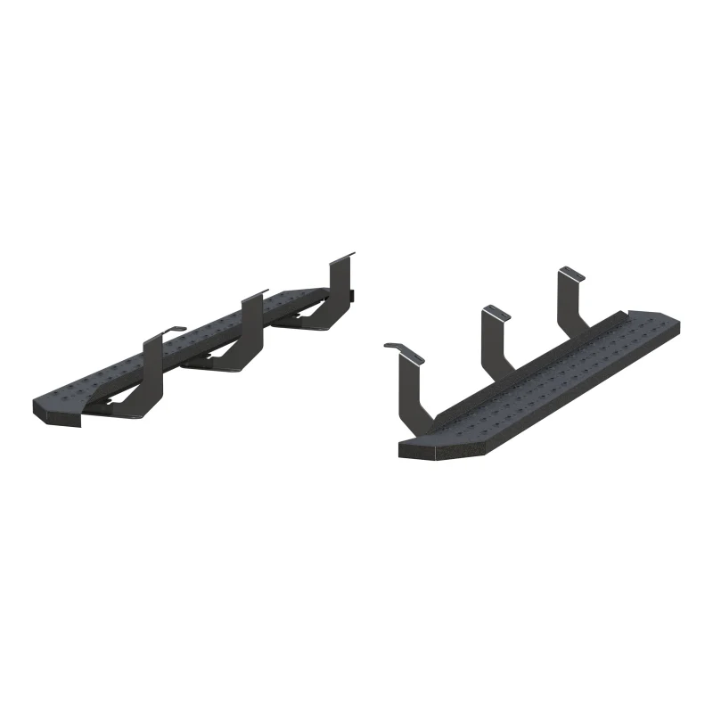 ARIES RidgeStep 75" Black Steel Running Boards Model 2055556