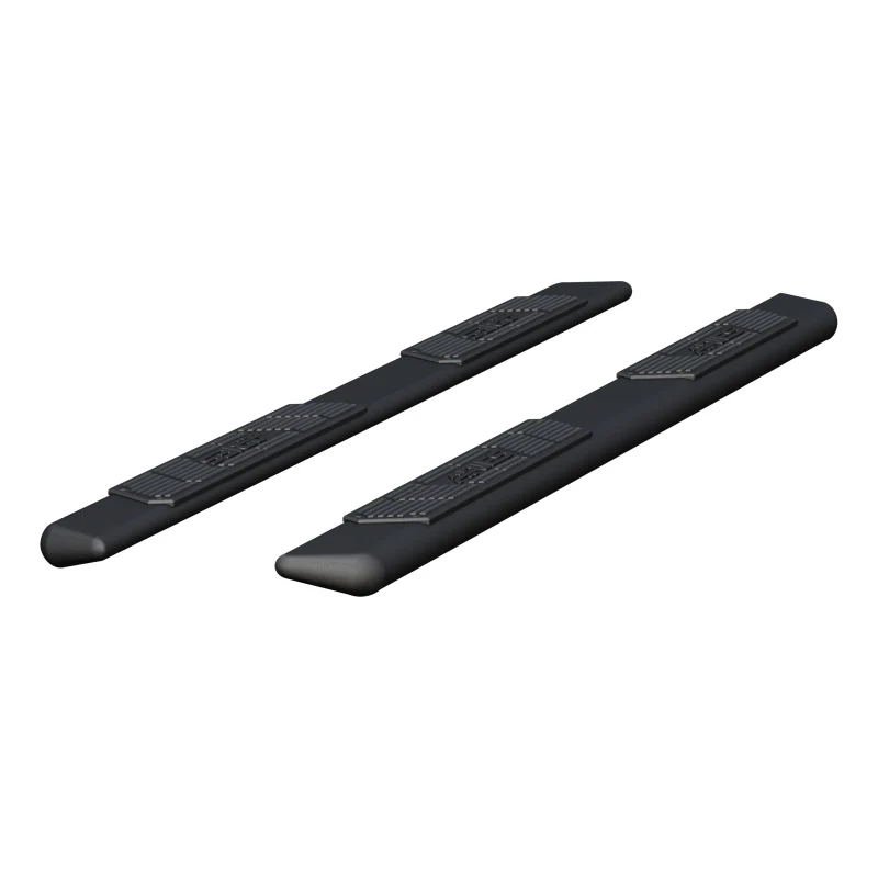 ARIES AscentStep 5-1/2" x 85" Black Steel Running Boards (No Brackets) Model 2057985