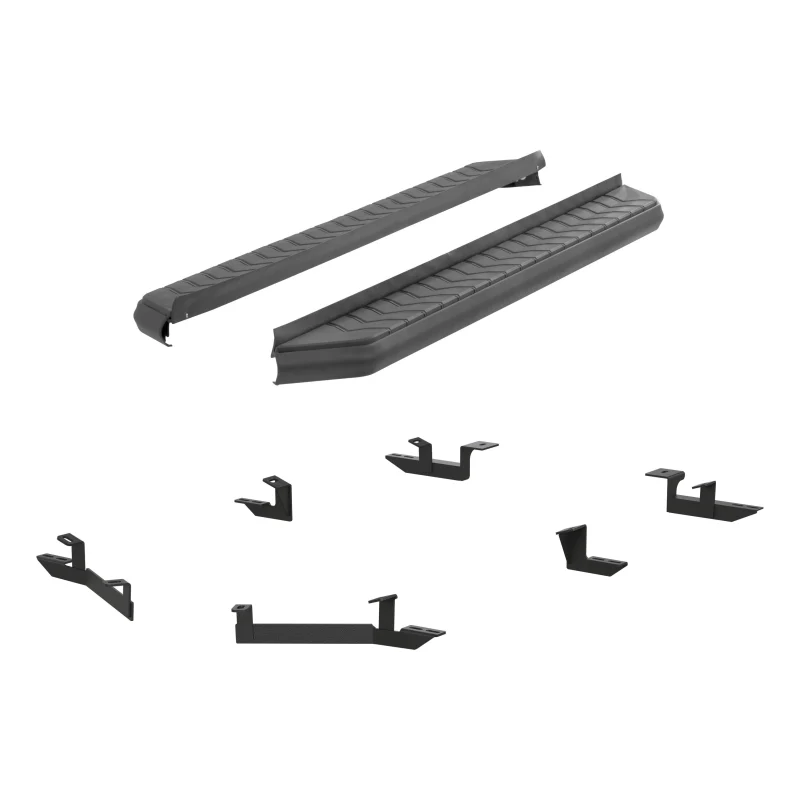 ARIES AeroTread 5" x 70" Black Stainless Running Boards Model 2061015