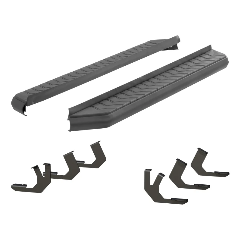 ARIES AeroTread 5" x 70" Black Stainless Running Boards Model 2061025