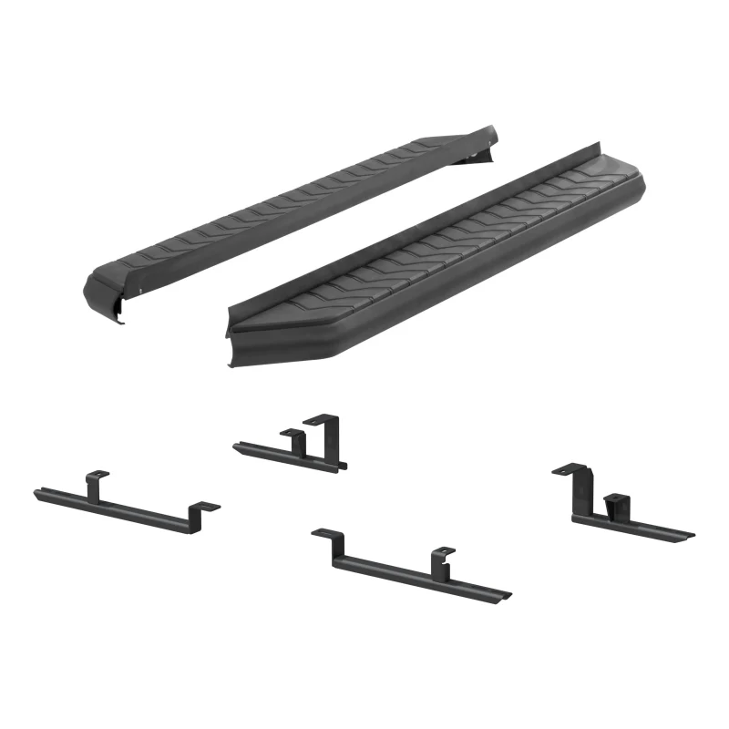 ARIES AeroTread 5" x 67" Black Stainless Running Boards Model 2061034