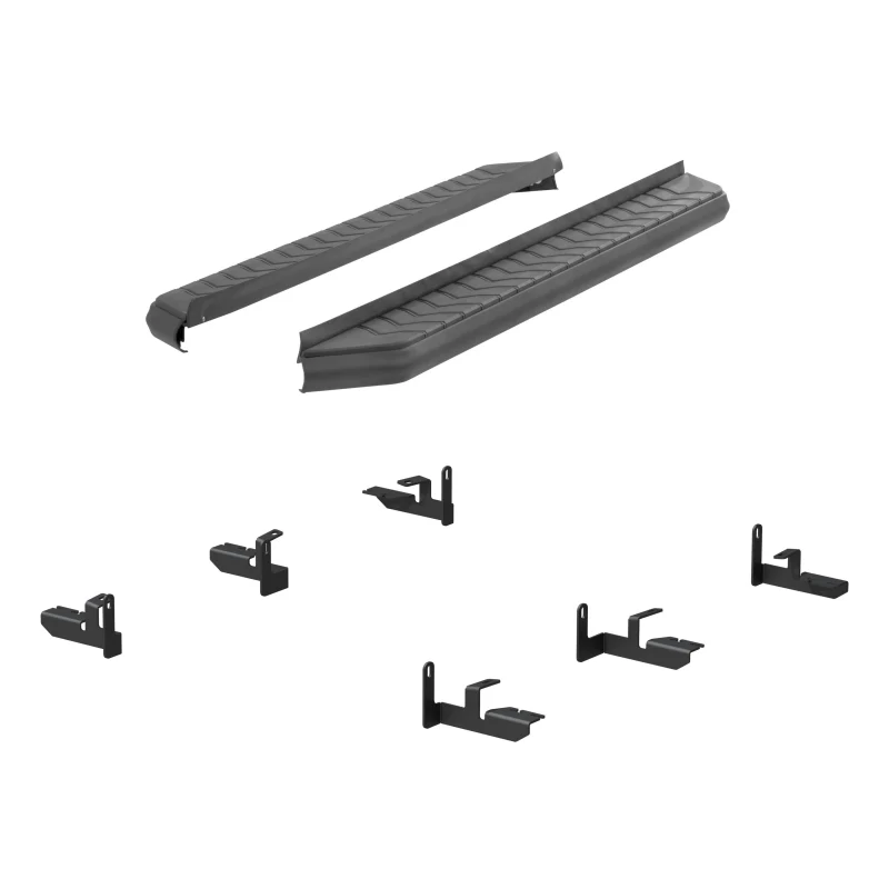 ARIES AeroTread 5" x 73" Black Stainless Running Boards Model 2061038