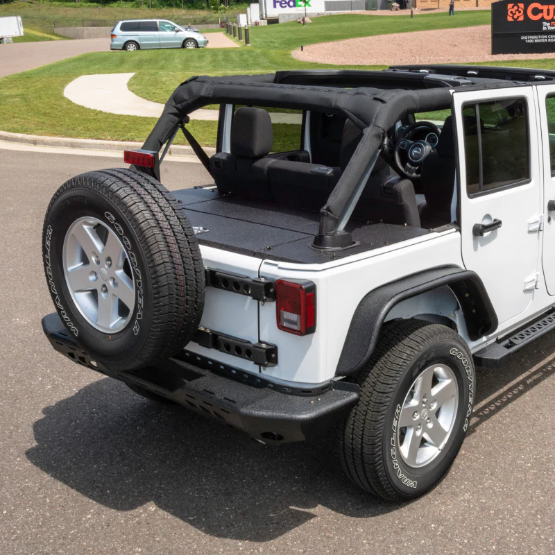 ARIES Black Aluminum Security Cargo Lid, Select Jeep JK Unlimited Model 2070475 - Image 10