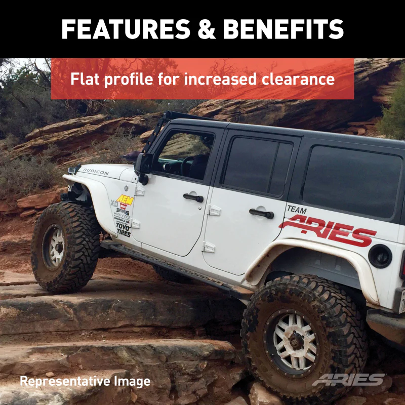 ARIES Rocker Step Running Boards Model 2074113 - Image 7
