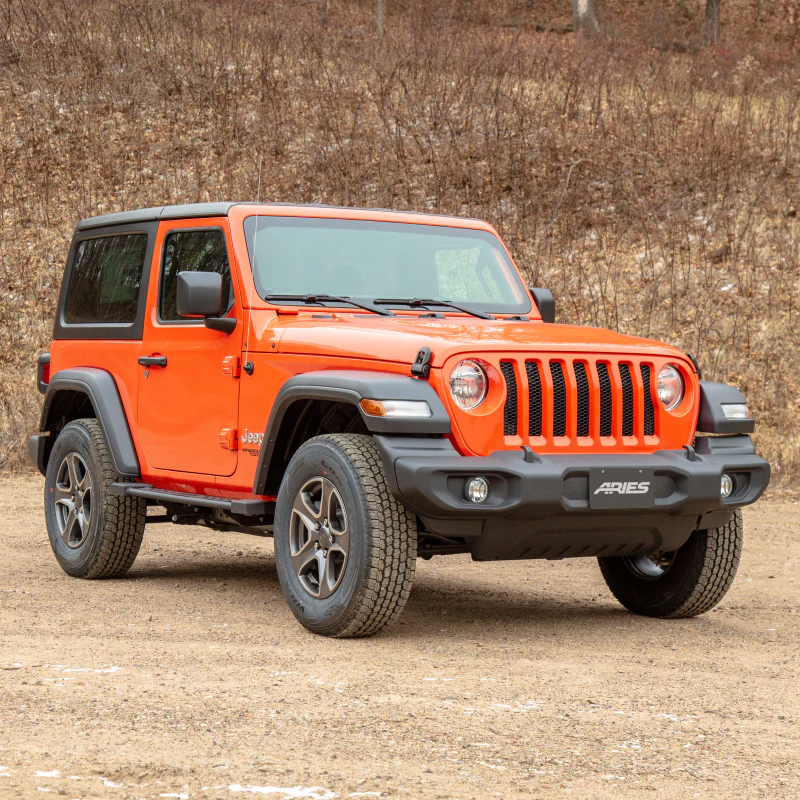 ARIES Rocker Step Running Boards, Select Jeep Wrangler JL 2-Door Model 2074119 - Image 7