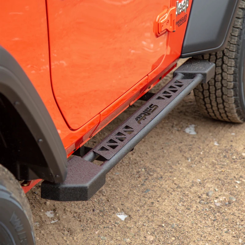 ARIES Rocker Step Running Boards, Select Jeep Wrangler JL 2-Door Model 2074119 - Image 8