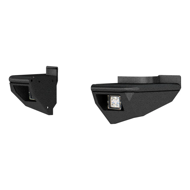 ARIES TrailChaser Jeep Wrangler Aluminum Rear Bumper Corners with LEDs Model 2081223