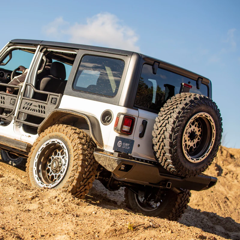 ARIES TrailChaser Jeep Wrangler Aluminum Rear Bumper Corners with LEDs Model 2081223 - Image 8