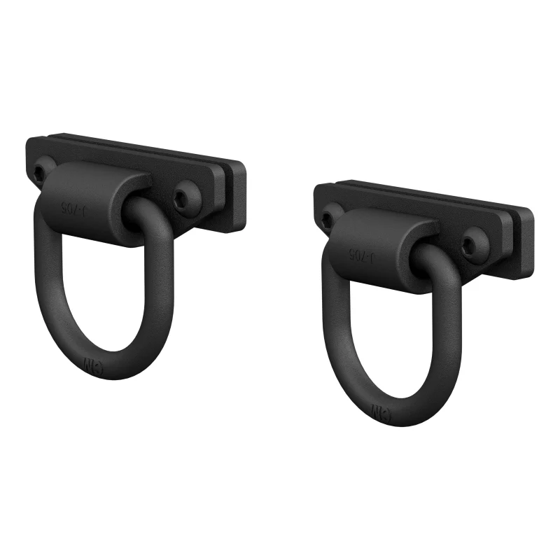 ARIES Bolt-On Anti-Rattle D-Rings (9,000 lbs, 2-Pack) Model 2081300