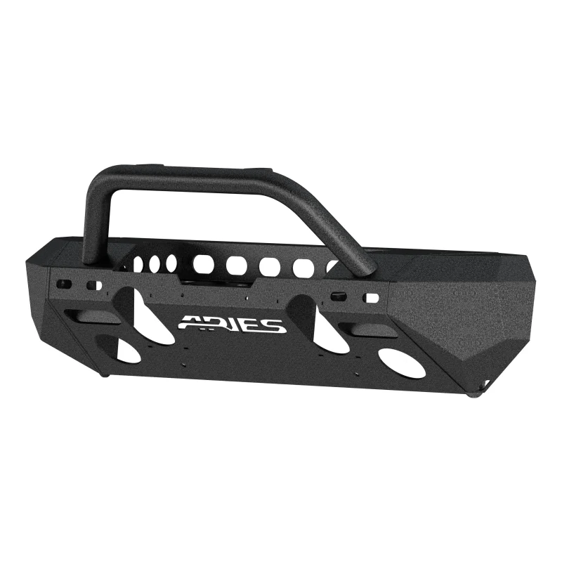 ARIES TrailChaser Jeep Wrangler JL, Gladiator Aluminum Front Bumper (Option 4) Model 2082092