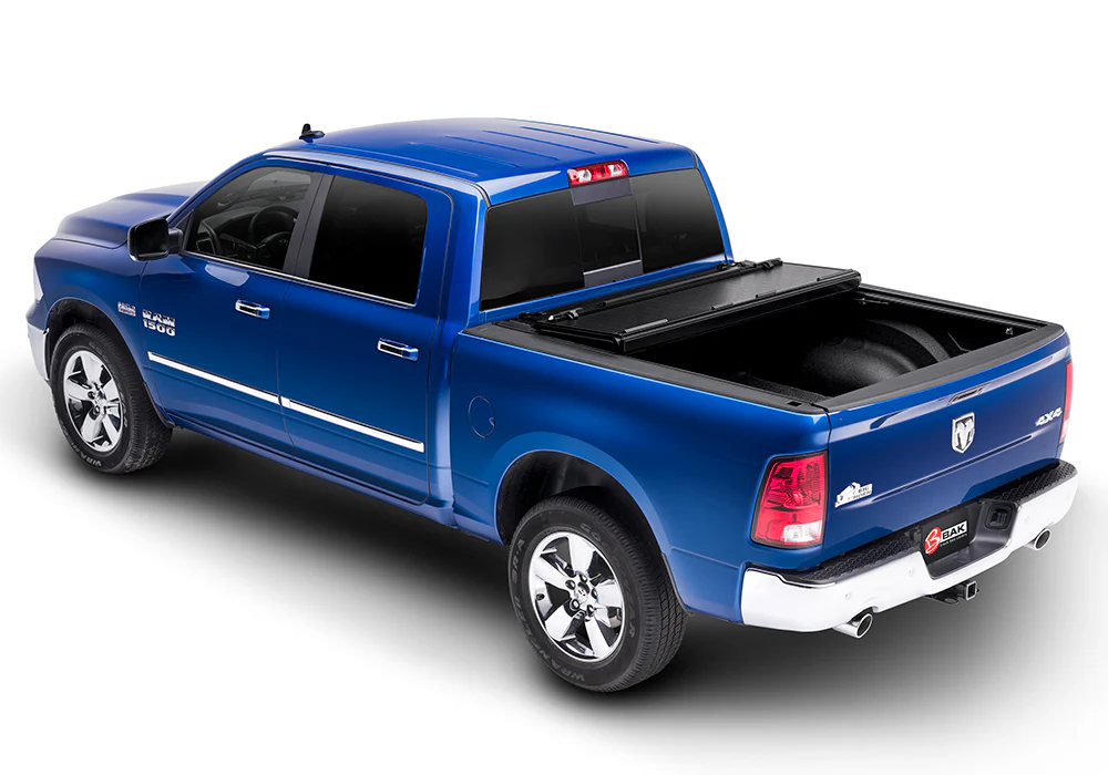 BAK BAKFlip G2 Hard Folding Truck Bed Tonneau Cover Fits 2012-2018 & 2019-2022 Classic 1500/2500/3500 DODGE Ram W- Ram Box 6.4ft Bed (2020-2022 2500/3500 New Body Style) Model 226203RB - Image 2