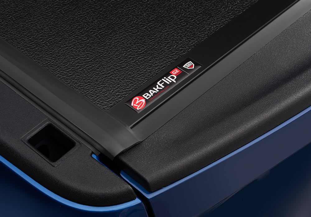 BAK BAKFlip G2 Hard Folding Truck Bed Tonneau Cover Fits 2012-2018 & 2019-2022 Classic 1500/2500/3500 DODGE Ram W- Ram Box 6.4ft Bed (2020-2022 2500/3500 New Body Style) Model 226203RB - Image 4