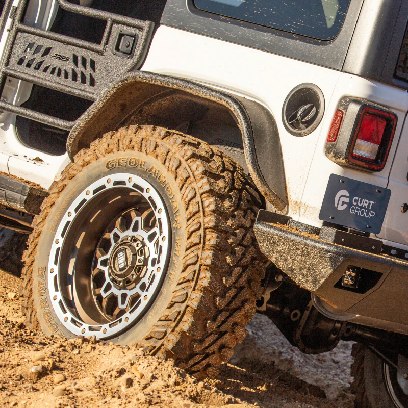 ARIES Jeep Wrangler JL Aluminum Rear Inner Fender Liners Model 2500550 - Image 8