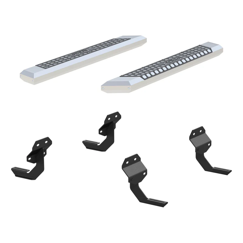 ARIES AdvantEDGE 5-1/2" x 53" Chrome Aluminum Running Boards Model 2555011