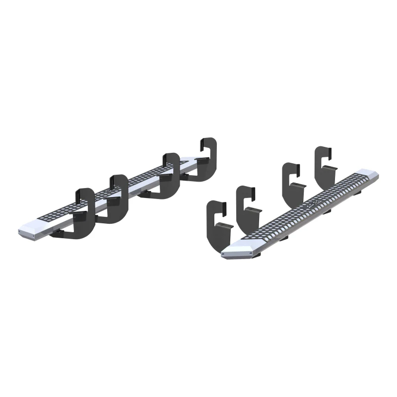 ARIES AdvantEDGE 5-1/2" x 91" Chrome Aluminum Running Boards Model 2555015