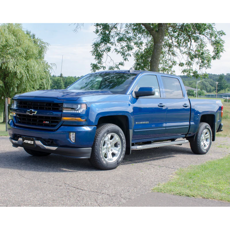 ARIES AdvantEDGE 5-1/2" x 91" Chrome Aluminum Running Boards Model 2555015 - Image 9