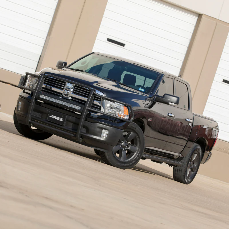 ARIES AdvantEDGE 5-1/2" x 75" Black Aluminum Running Boards Model 2556005 - Image 9