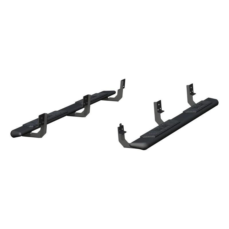 ARIES AscentStep 5-1/2" x 85" Black Steel Running Boards Model 2558006